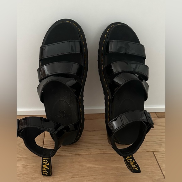 Dr. Martens Blair patent leather sandals size 9 - Picture 3 of 15